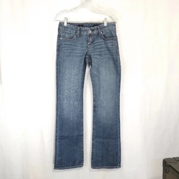 X2 w10 Boot Cut Dark Wash Jeans Size 0 - Picture 2 of 12